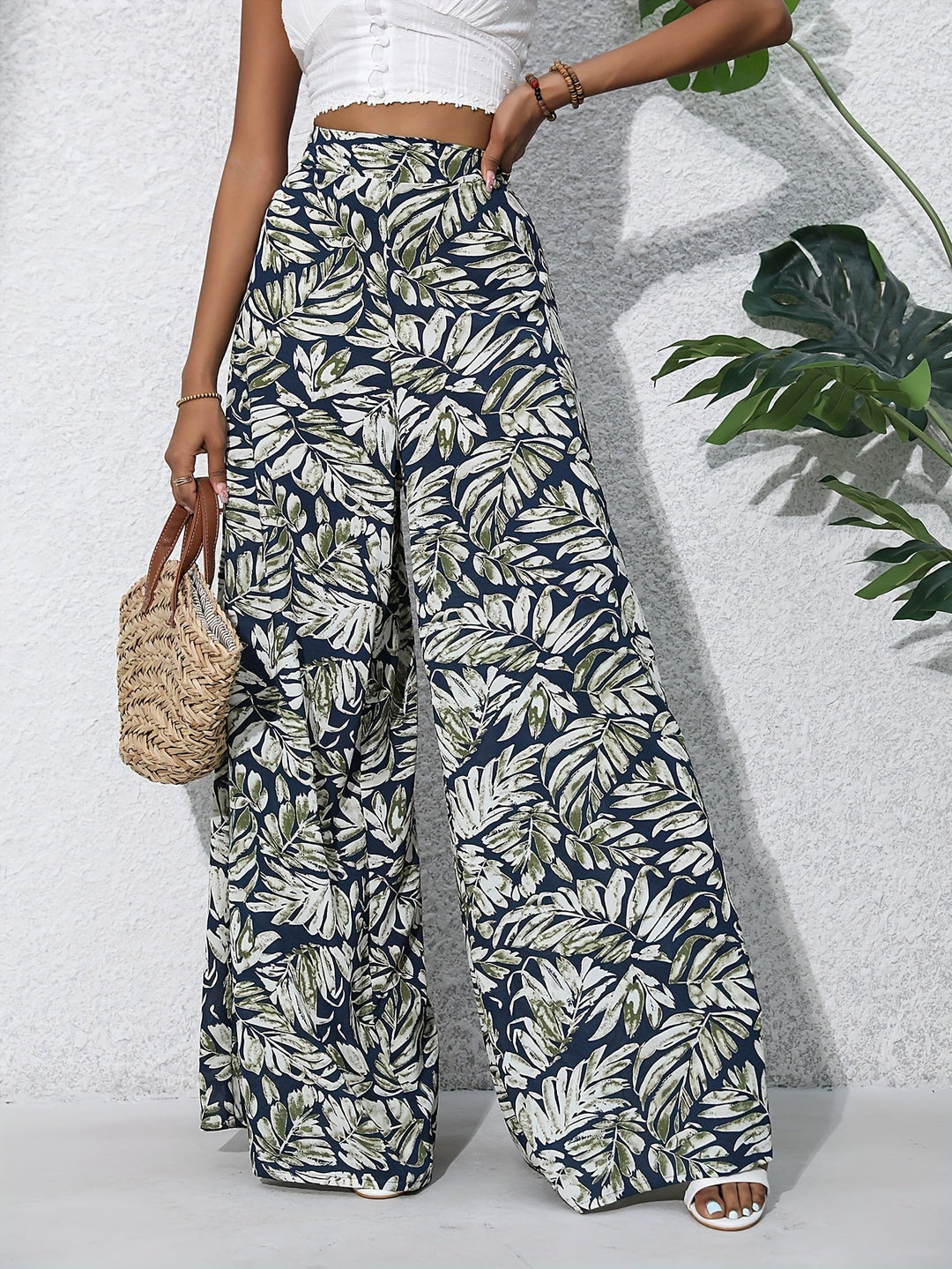 Jana | Bohemian Blumige Hosen