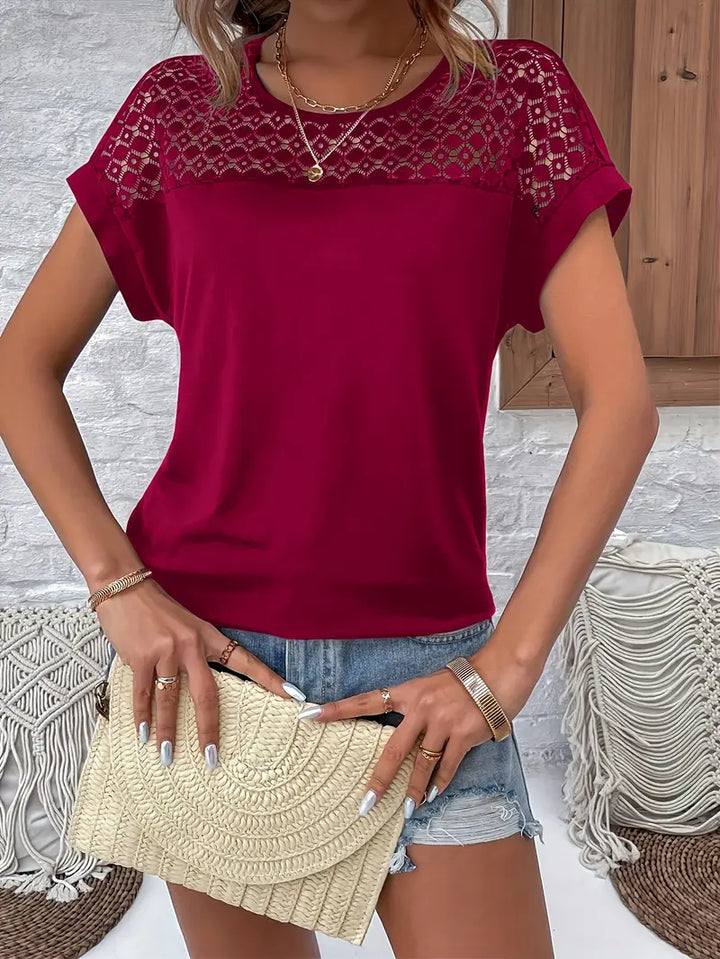 Inday | Stilvolles Fledermausärmel-T-Shirt