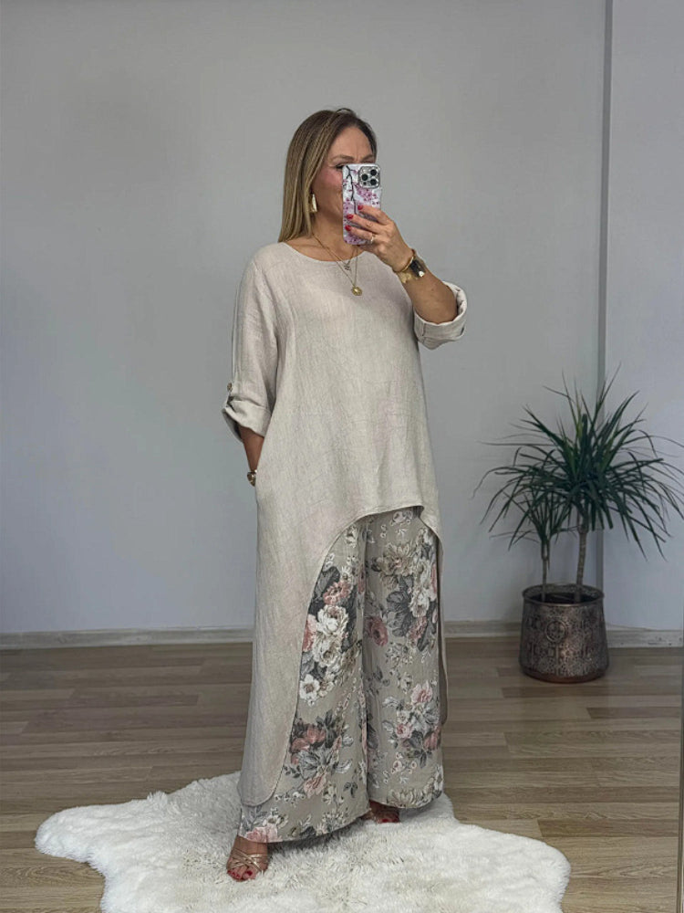Rosilla | Elegantes Set aus Bluse und Hose