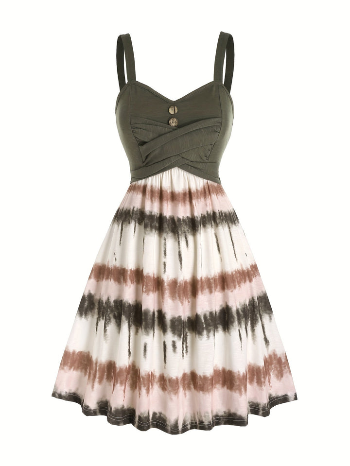Crissel | Bequemes ärmelloses Sommerkleid
