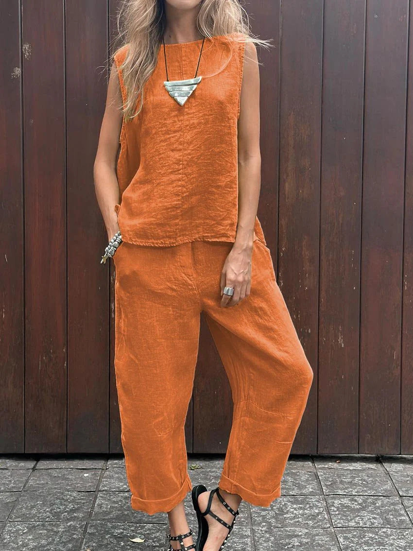 Elyse | Lässiges zweiteiliges Set