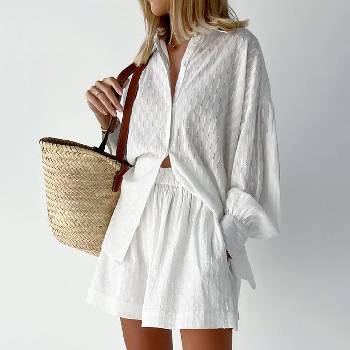 Lizbeh | Luftiges Shirt- und Shorts-Set