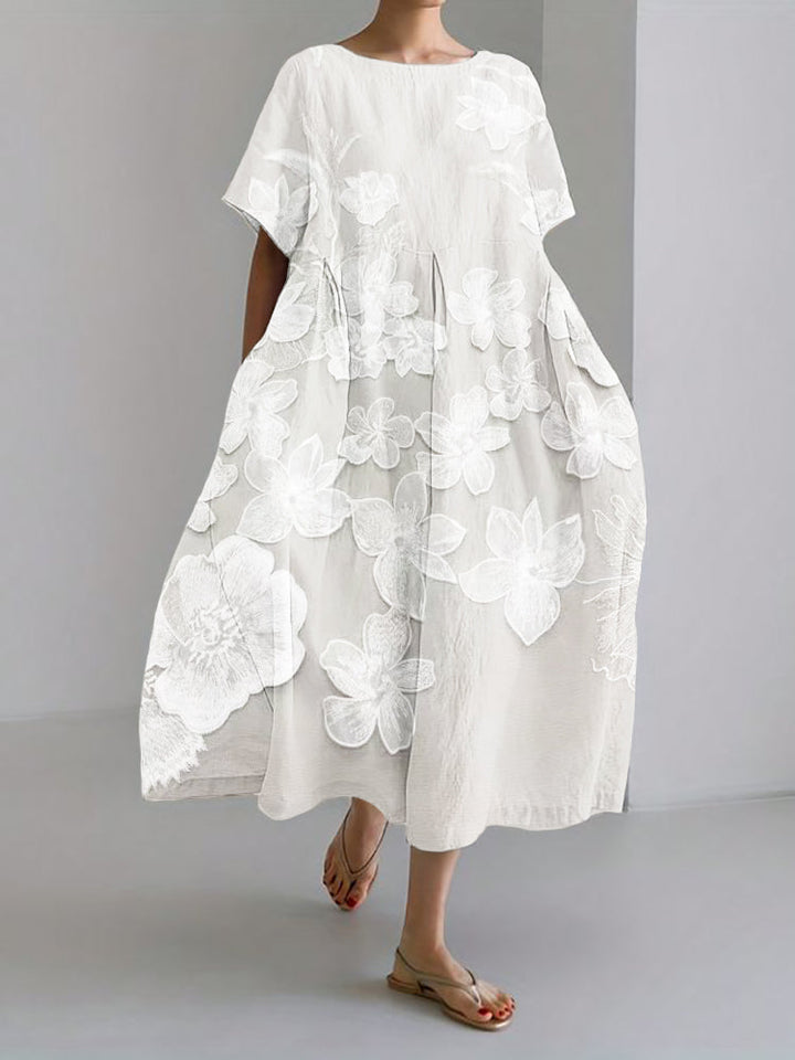 Amare | Elegantes Blumenmuster-Kleid
