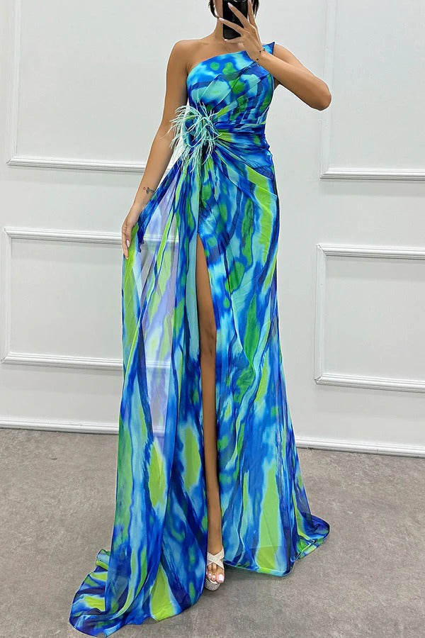 Coreen | Lebhaftes Maxikleid
