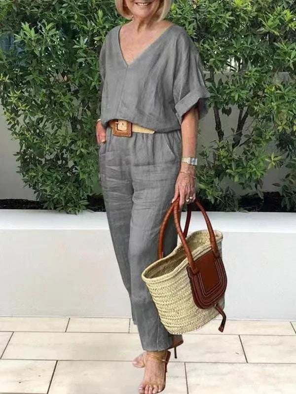 Khloe | Luxuriöses Lässiges 2-Teiliges Outfit