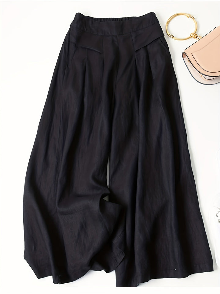 Belle | Bequeme Capri-Hose mit weitem Bein