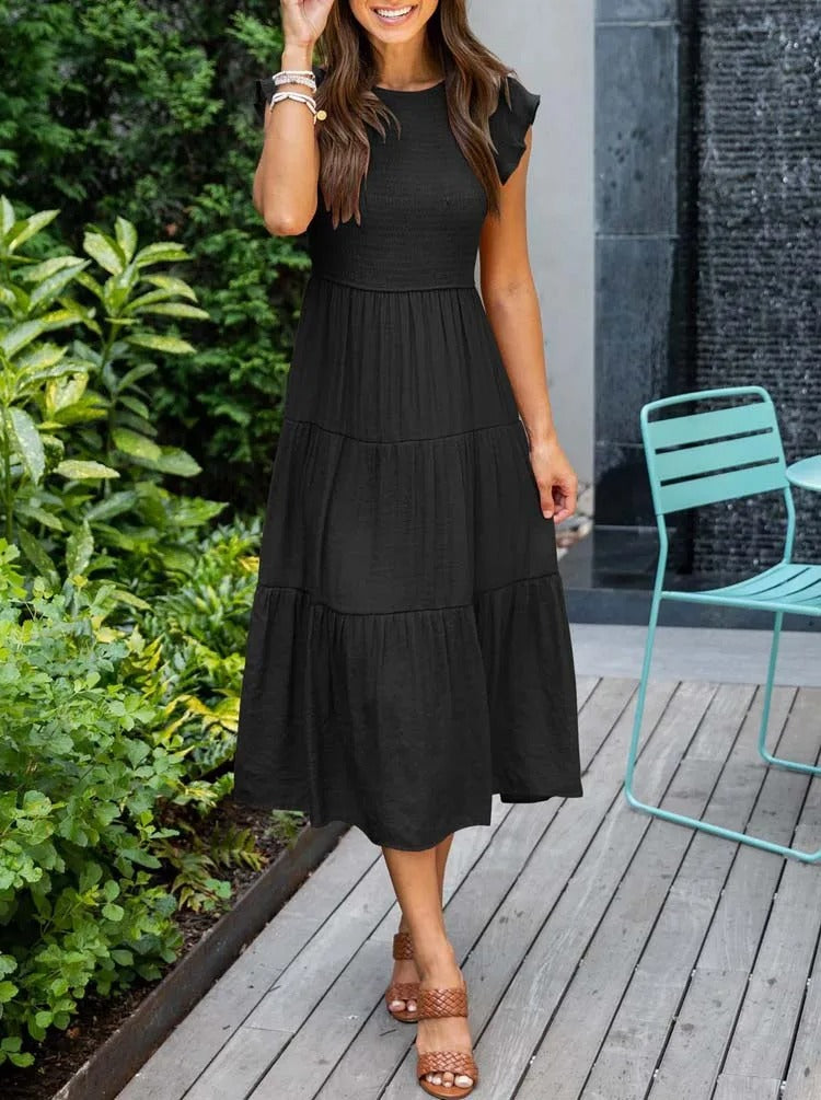 Aisley | Elegantes Kleid mit Bauchbedeckung