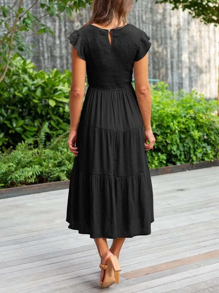Aisley | Elegantes Kleid mit Bauchbedeckung