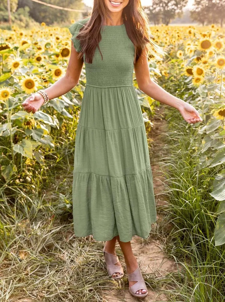 Aisley | Elegantes Kleid mit Bauchbedeckung