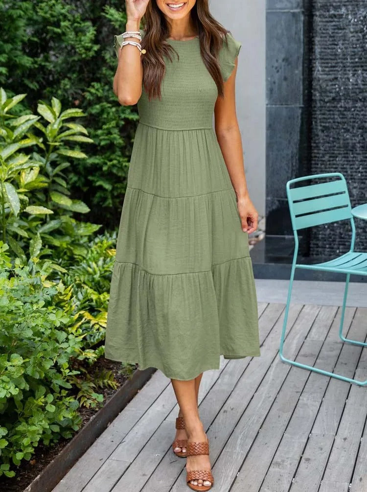 Aisley | Elegantes Kleid mit Bauchbedeckung
