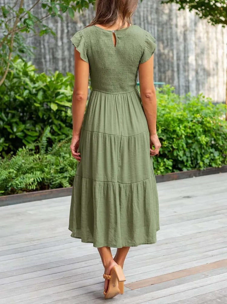 Aisley | Elegantes Kleid mit Bauchbedeckung