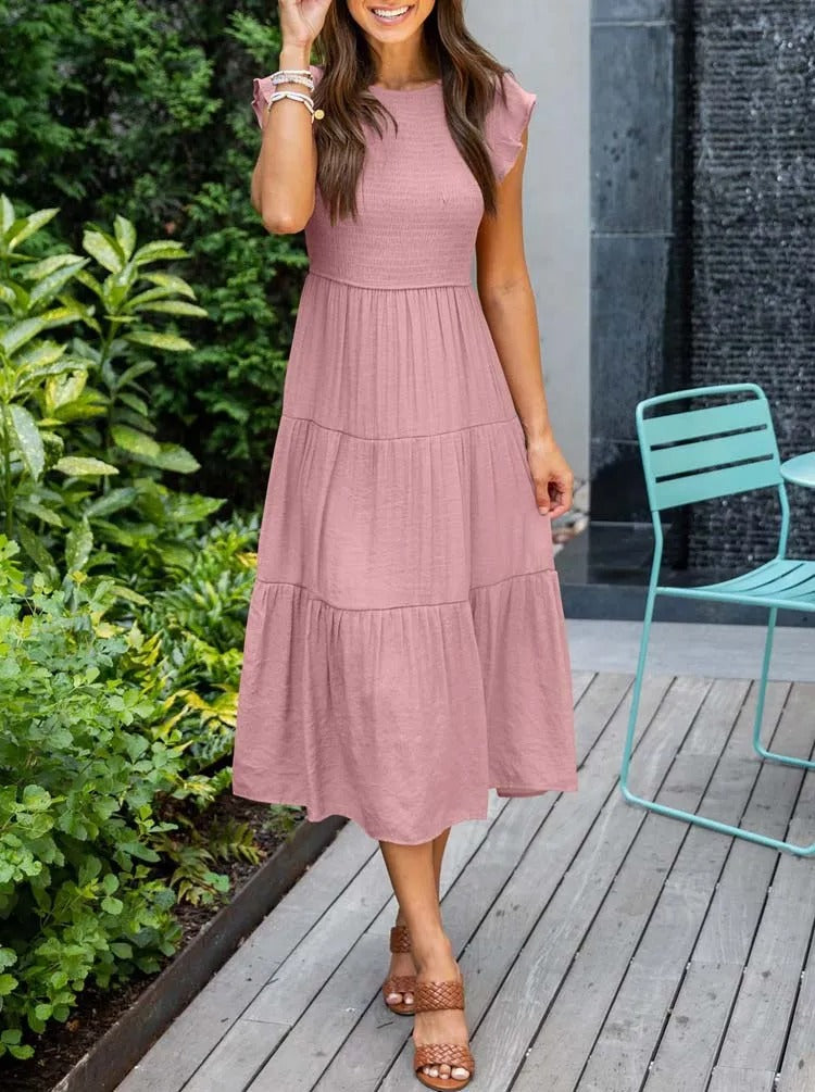 Aisley | Elegantes Kleid mit Bauchbedeckung