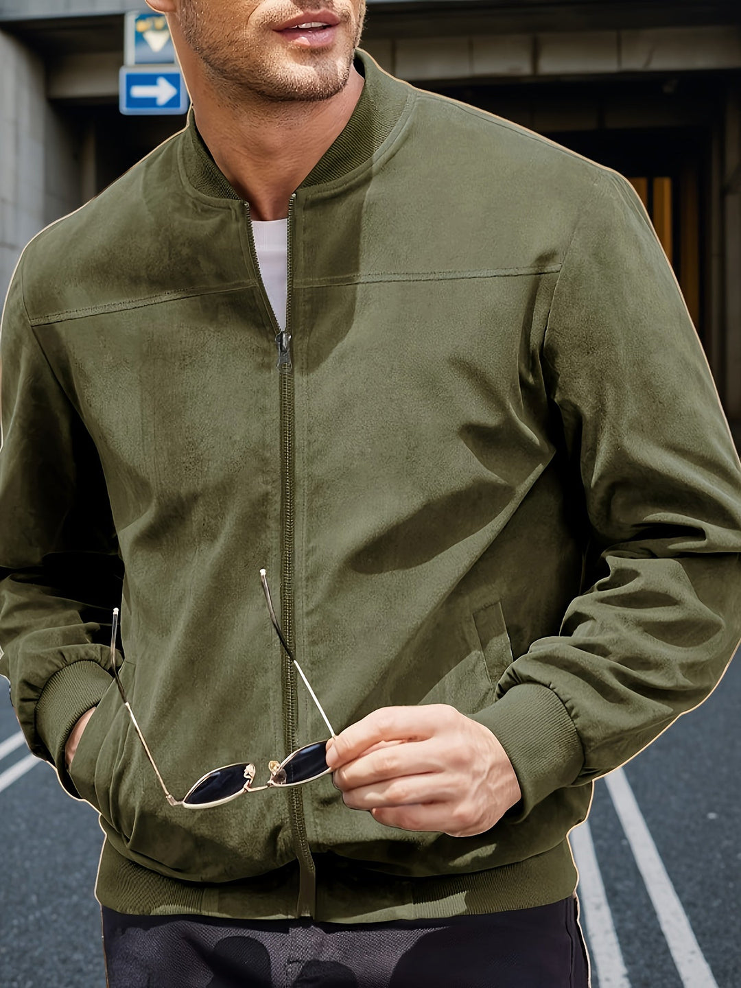 Joshua | Stilvolle Zip-Up Jacke