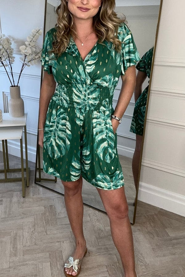 Carla | Botanischer Jumpsuit