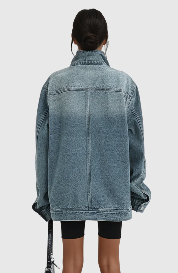 Anabelle | Künstlerische Jeansjacke