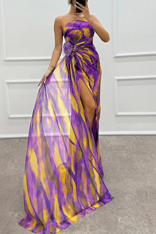 Coreen | Lebhaftes Maxikleid