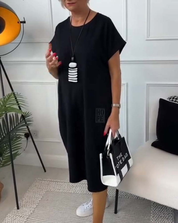 Layne | Luftiges Sommerkleid mit Rundhalsausschnitt