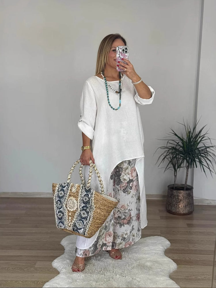 Rosilla | Elegantes Set aus Bluse und Hose