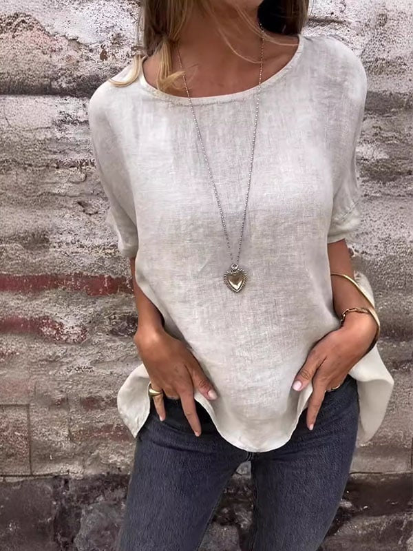 Camia | Minimalistisches Entspanntes Top