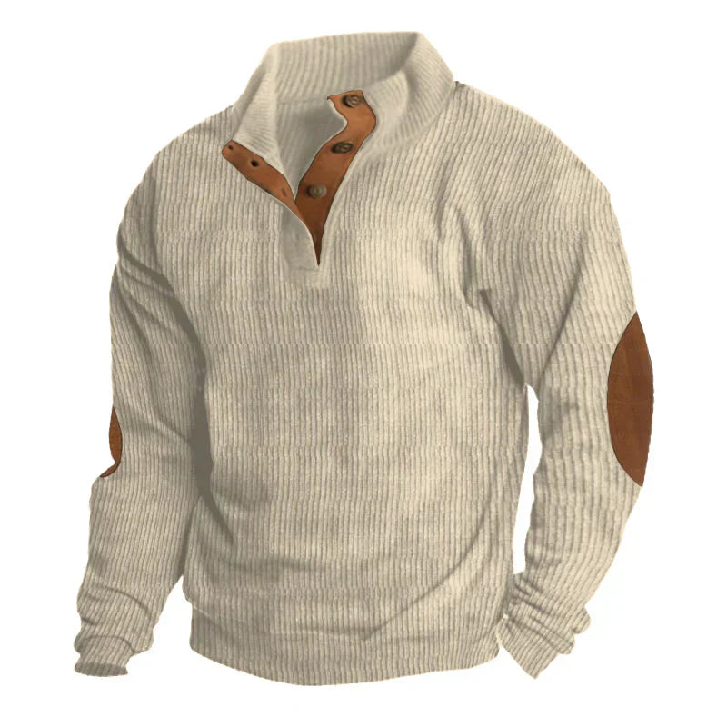 Owen | Gerippter Herrenpullover
