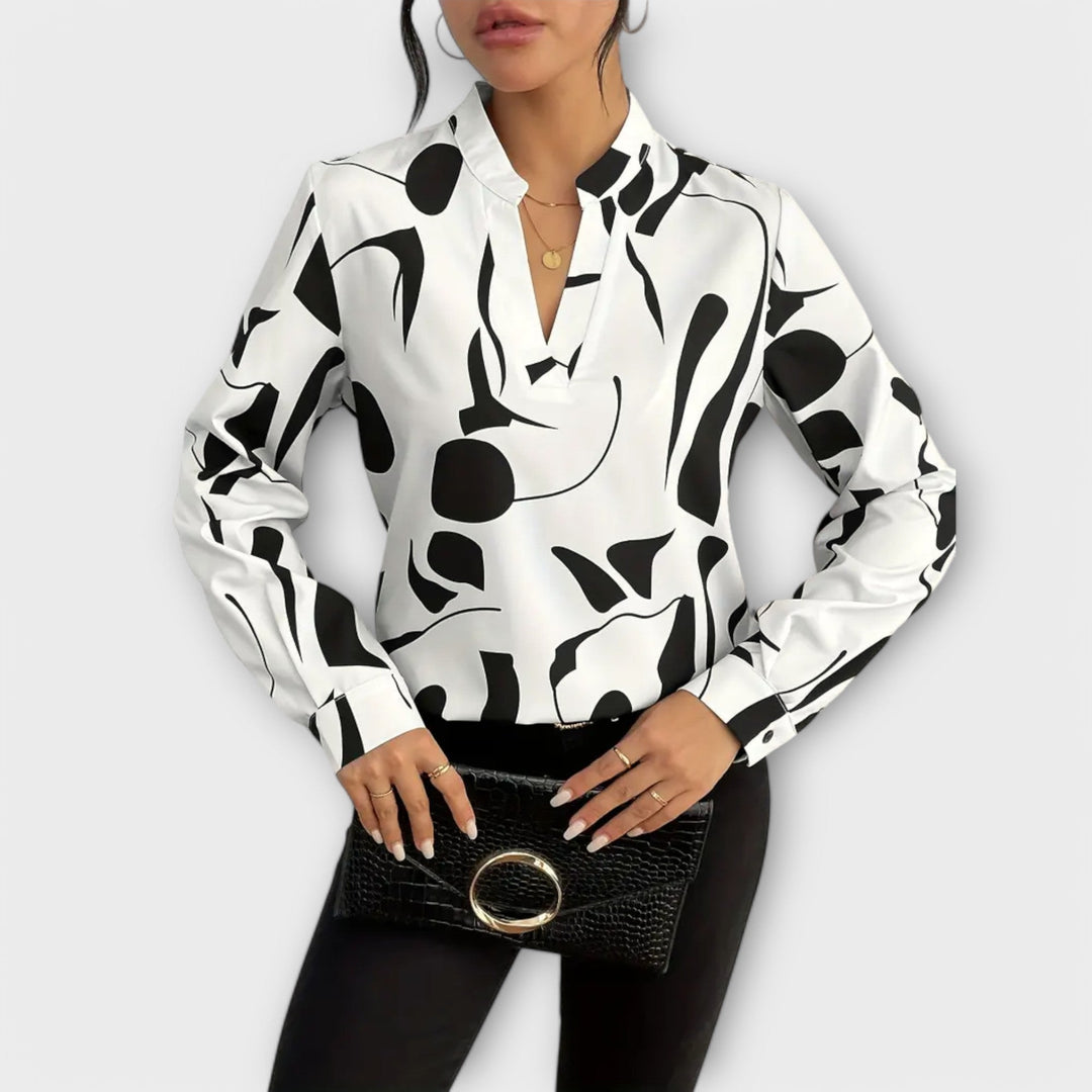 Ari | Elegante Bluse Mit Design