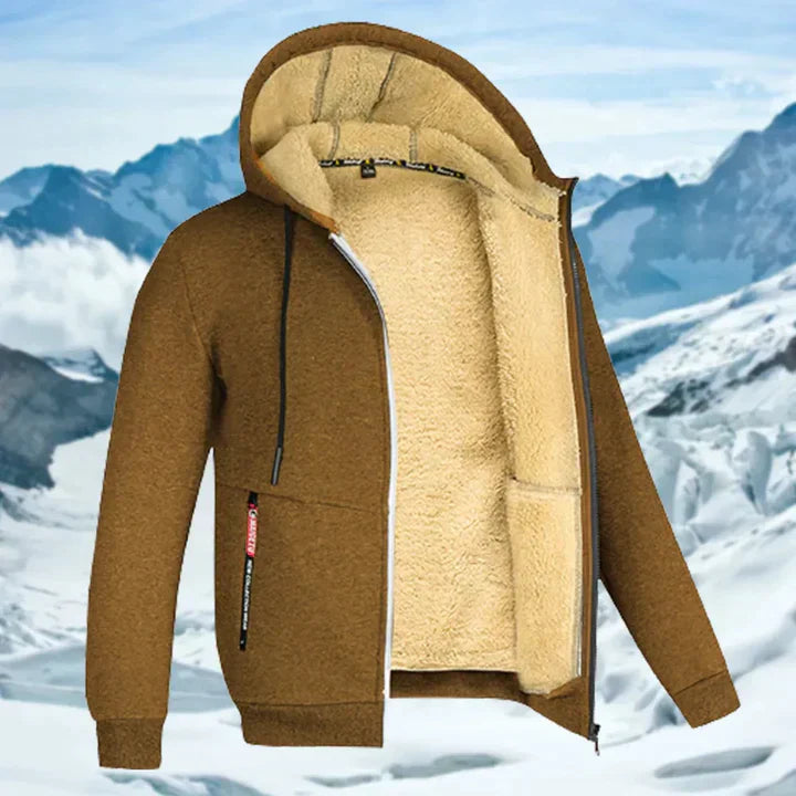 Cain | Herren-Wintermantel mit Kapuze