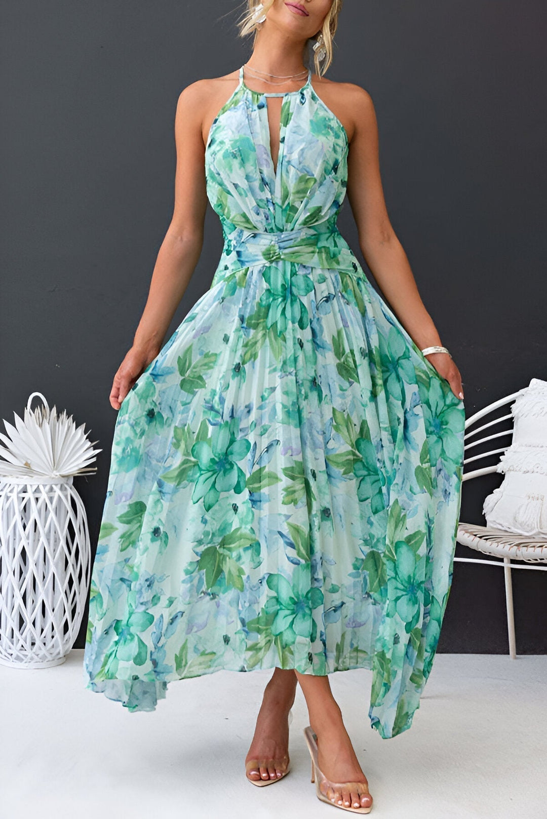 Nyomi | Maxikleid Elegante Leichtigkeit