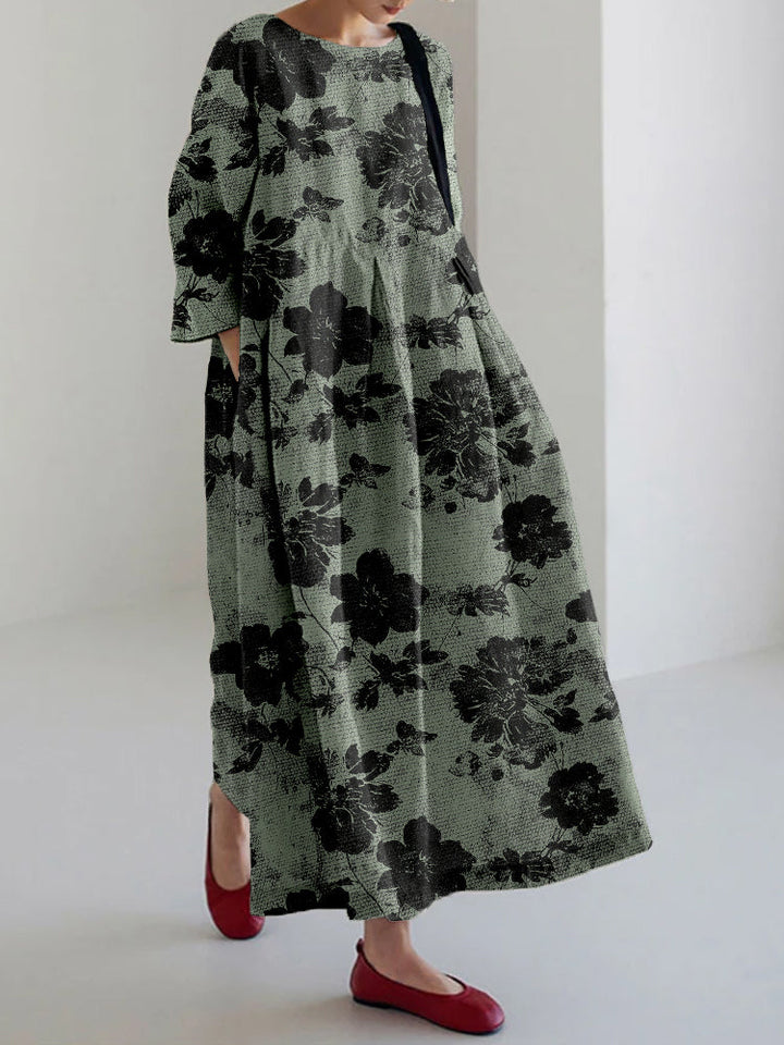 Analiza | Botanisches Druckkleid
