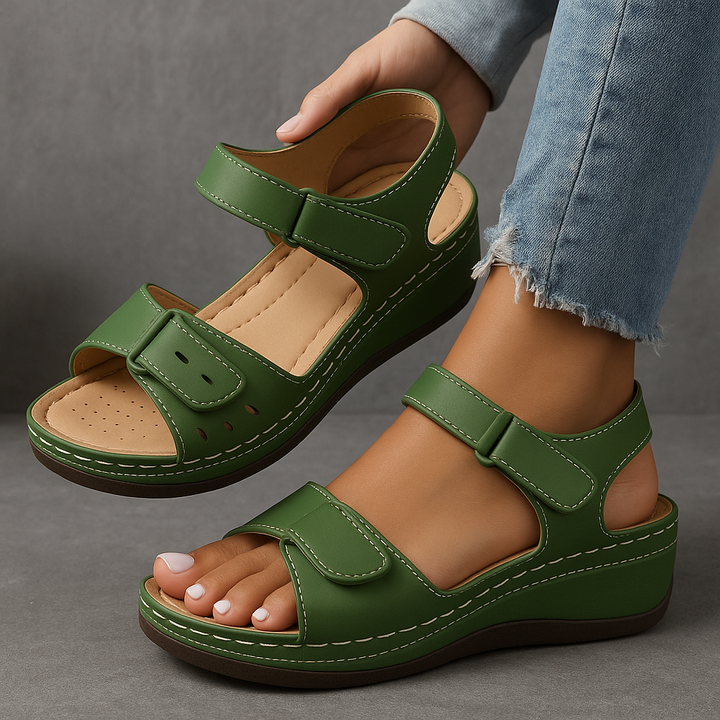 Elisa | Orthopädische Keilsandalen