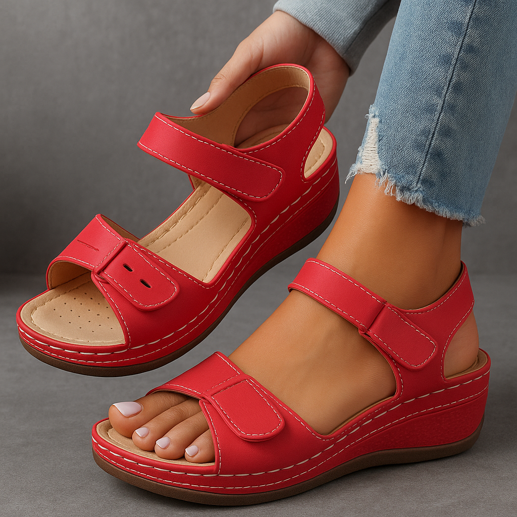 Elisa | Orthopädische Keilsandalen