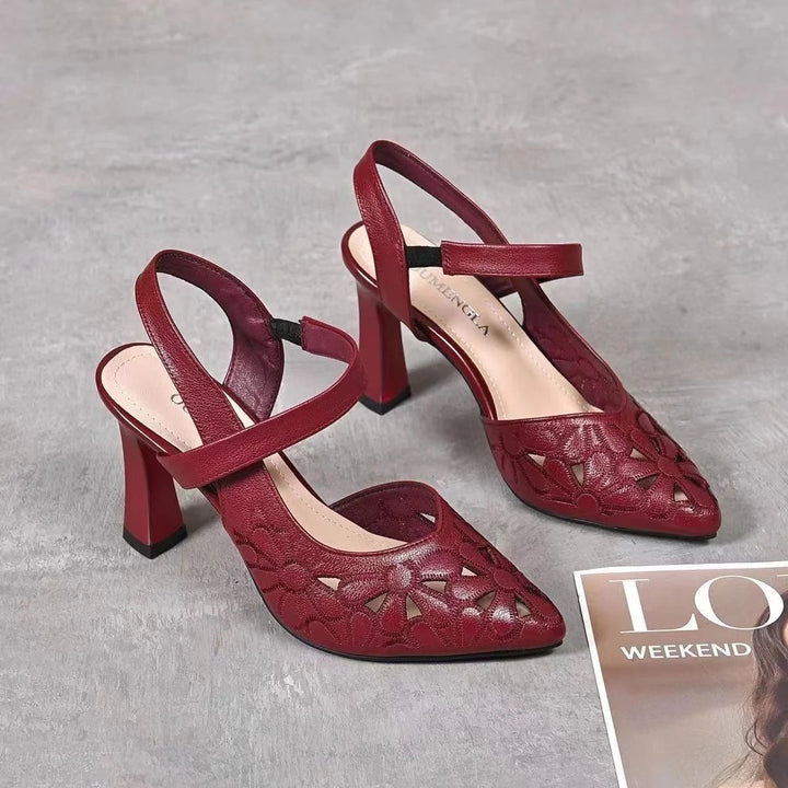 Joana | Retro Orthopädische High Heels
