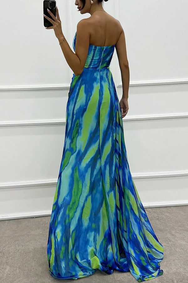 Coreen | Lebhaftes Maxikleid