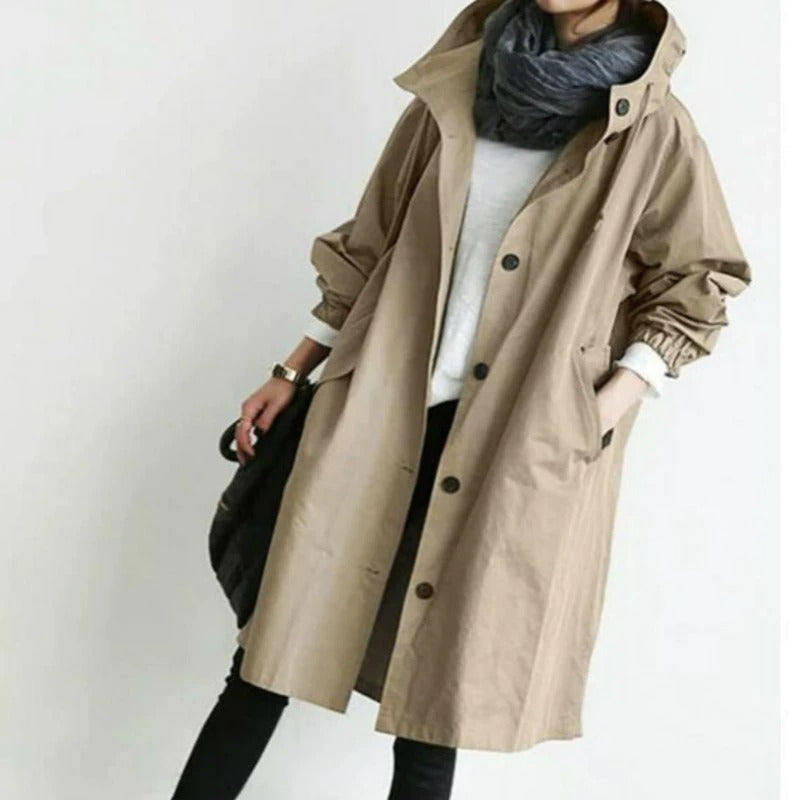 Amara | Leichter Wasserdichter Trenchcoat