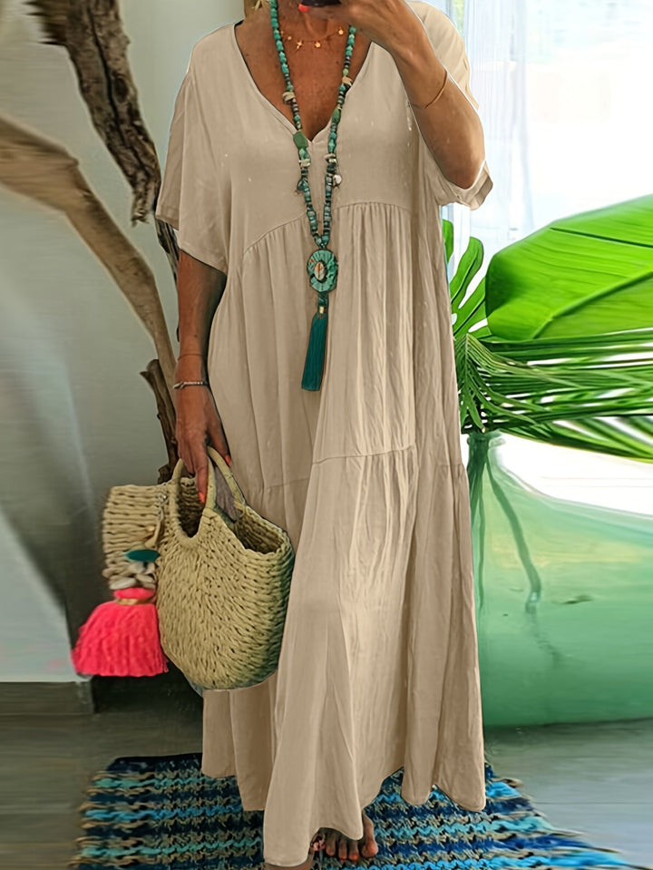 Juvy | Plus Size Bauchweg-Kleid mit Rüschen