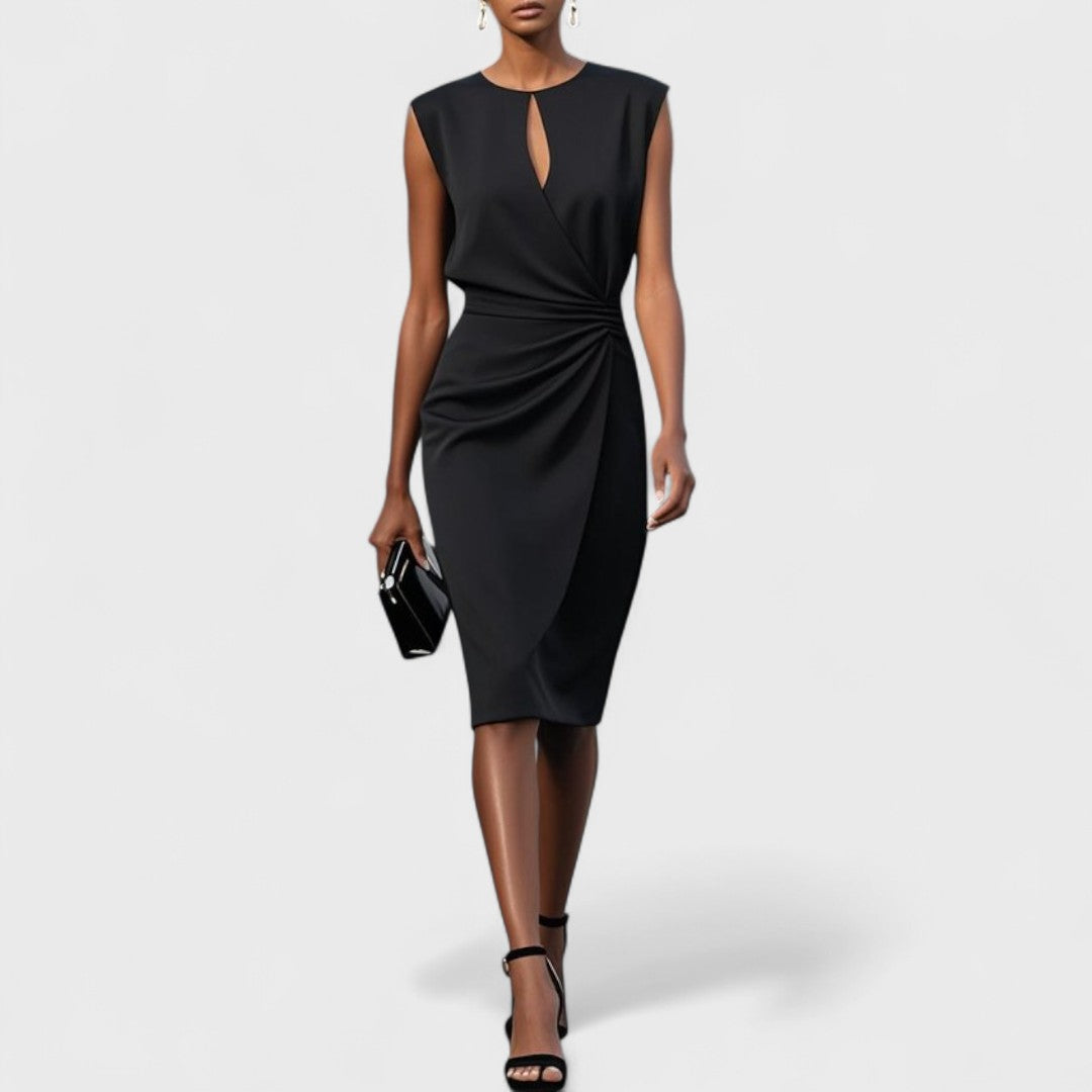 Lucia | Elegantes Modernes Midi-Kleid
