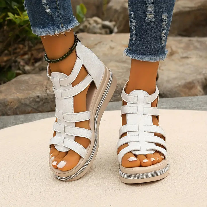 Yara | Elegante Keilsandalen