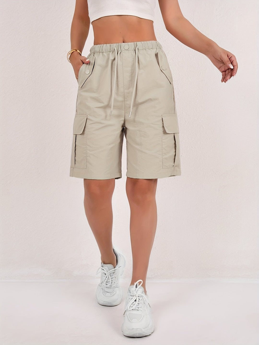 Olivia | Leichte schnell trocknende Cargo-Shorts