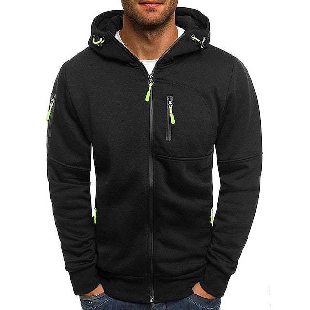 Roy | Kapuzenjacke mit Reißverschluss