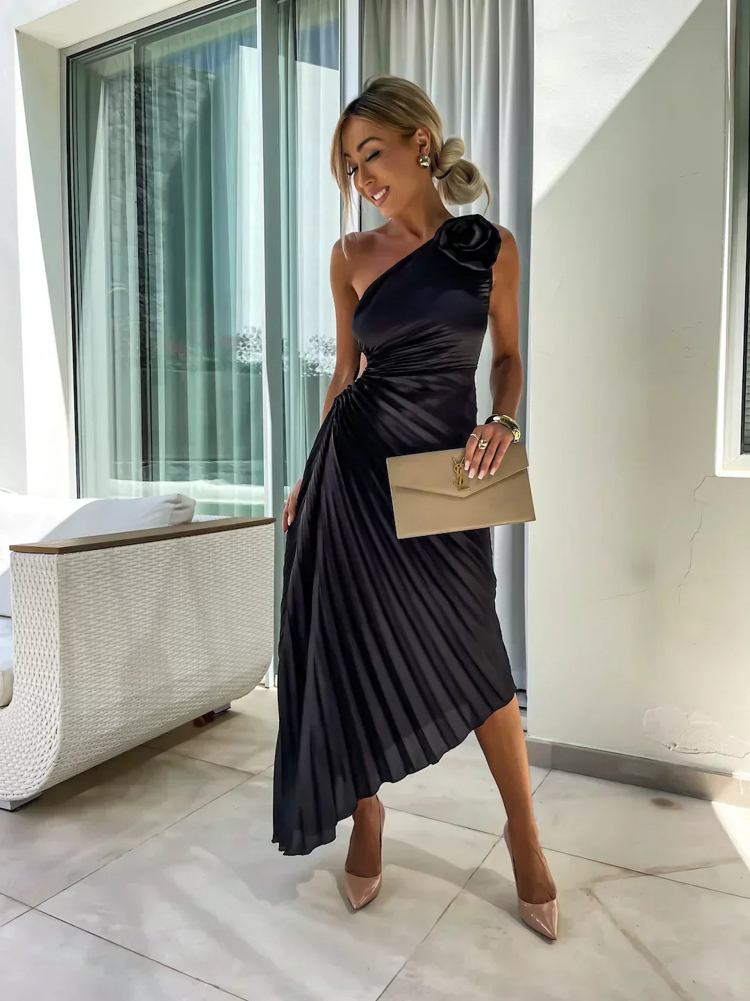 Cecile | Romantisches Blumenkleid