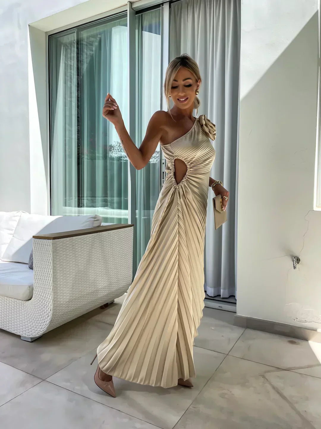 Cecile | Romantisches Blumenkleid
