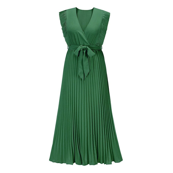 Angelina | Kleid mit V-Ausschnitt
