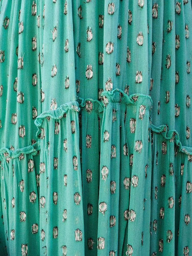 Morgan | Maxikleid mit V-Ausschnitt