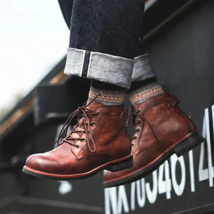 Adda | Leder Herrenstiefel