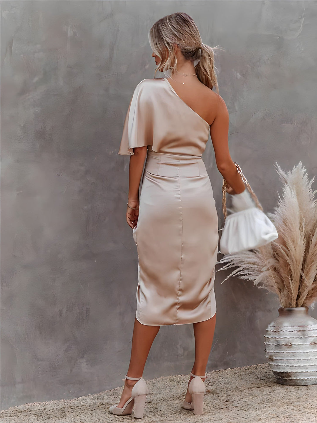 Malloryn | Elegantes Seiden-Abendkleid