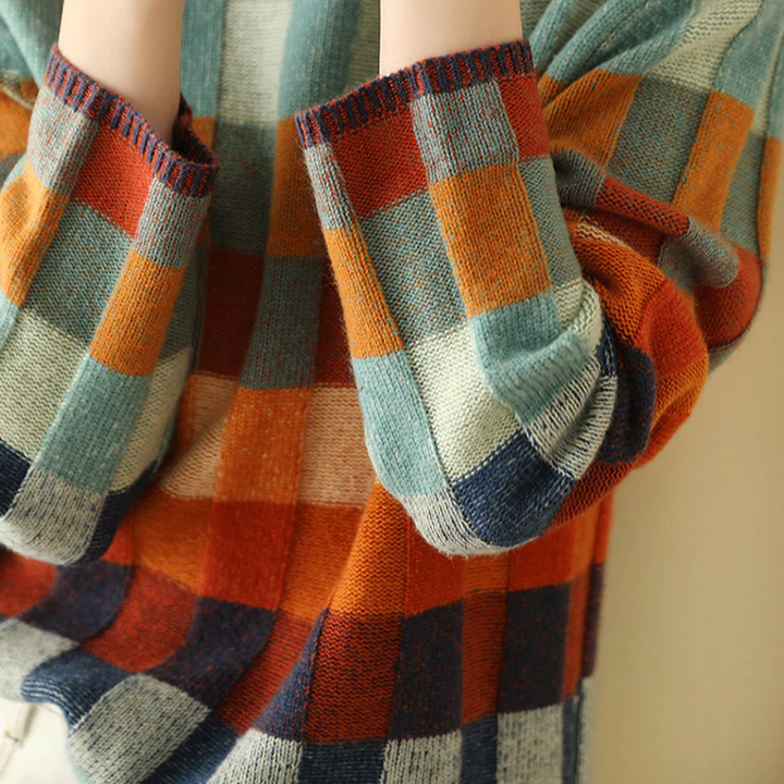Shannen | Bunter Strickpullover
