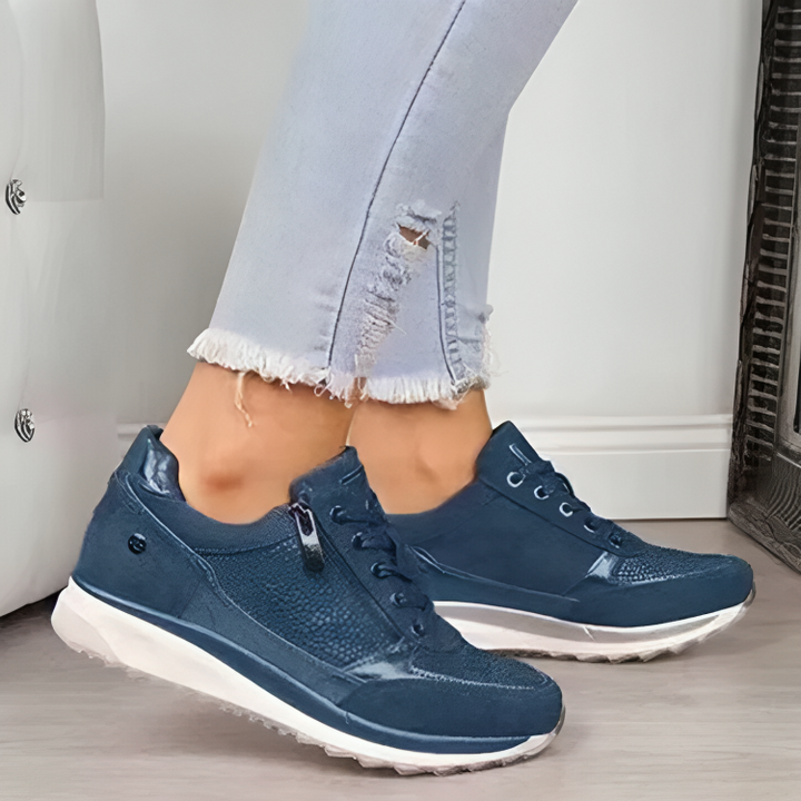 Berta | Ortopädische Turnschuhe mit Reißverschluss