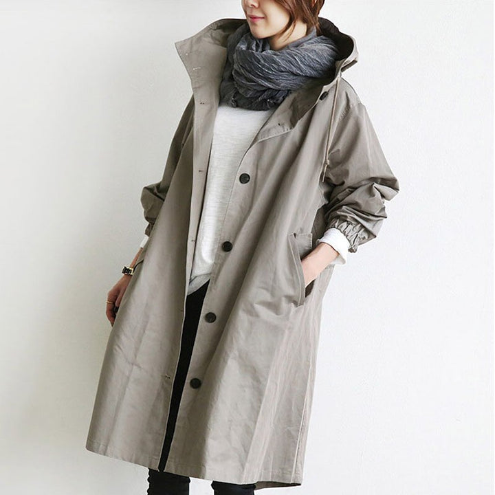 Amara | Leichter Wasserdichter Trenchcoat