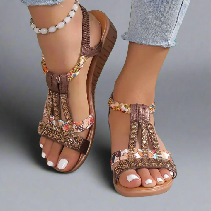 Marceline | Bequeme Boho-Sandalen