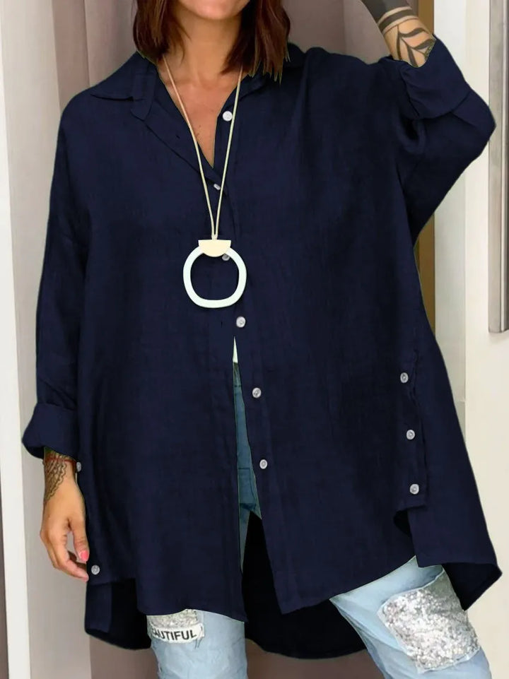Shien | Übergroßes Button-Up-Shirt