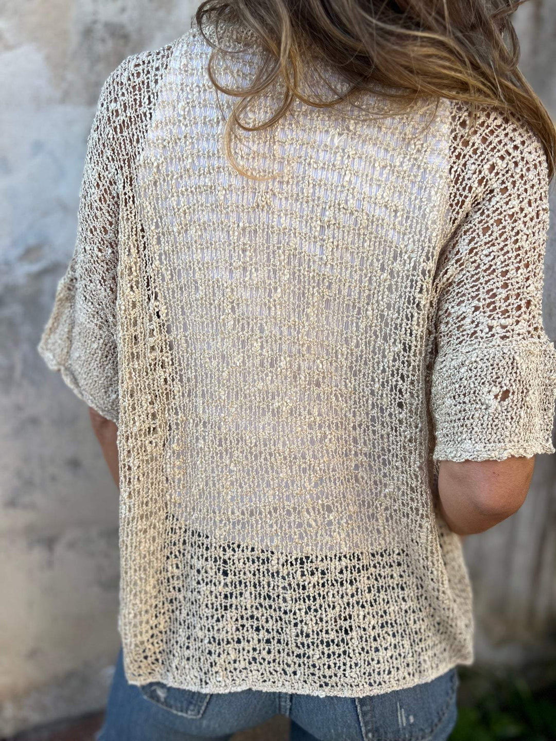 Yasmin | Elegantes Texturiertes Oberteil